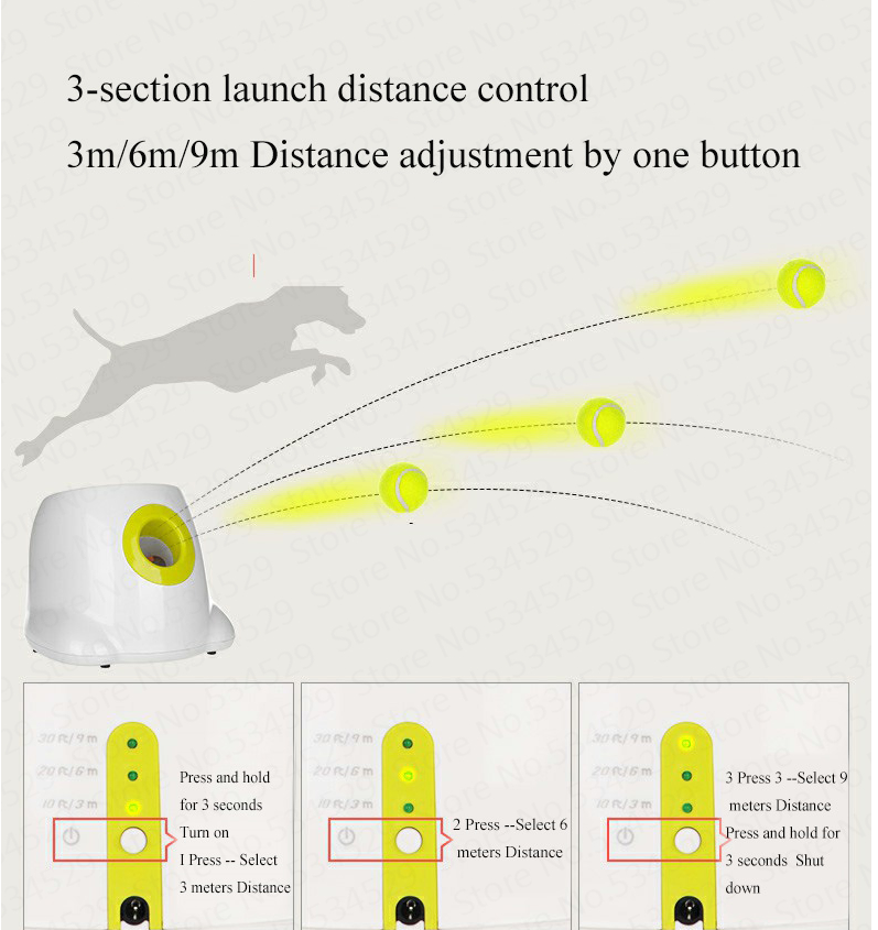 Paws and pals automatic dog ball launcher hotsell