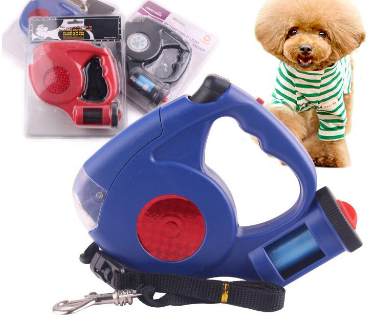 Retractable Dog Leash With Torch