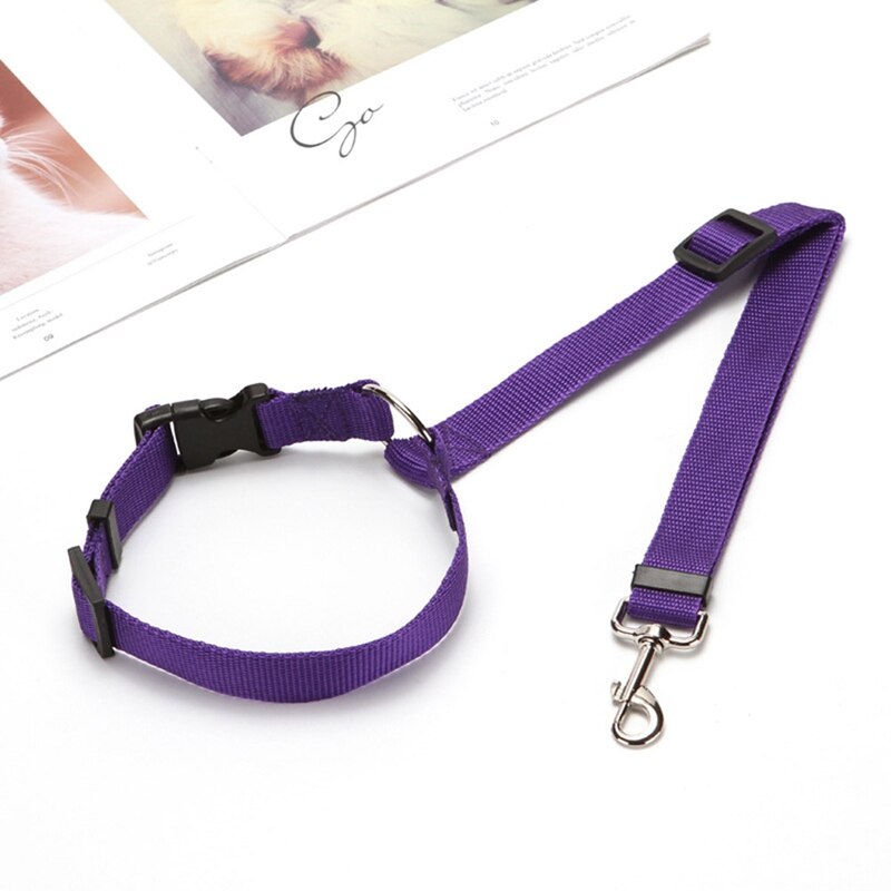 Pet Car Rear Seat Safety Belt