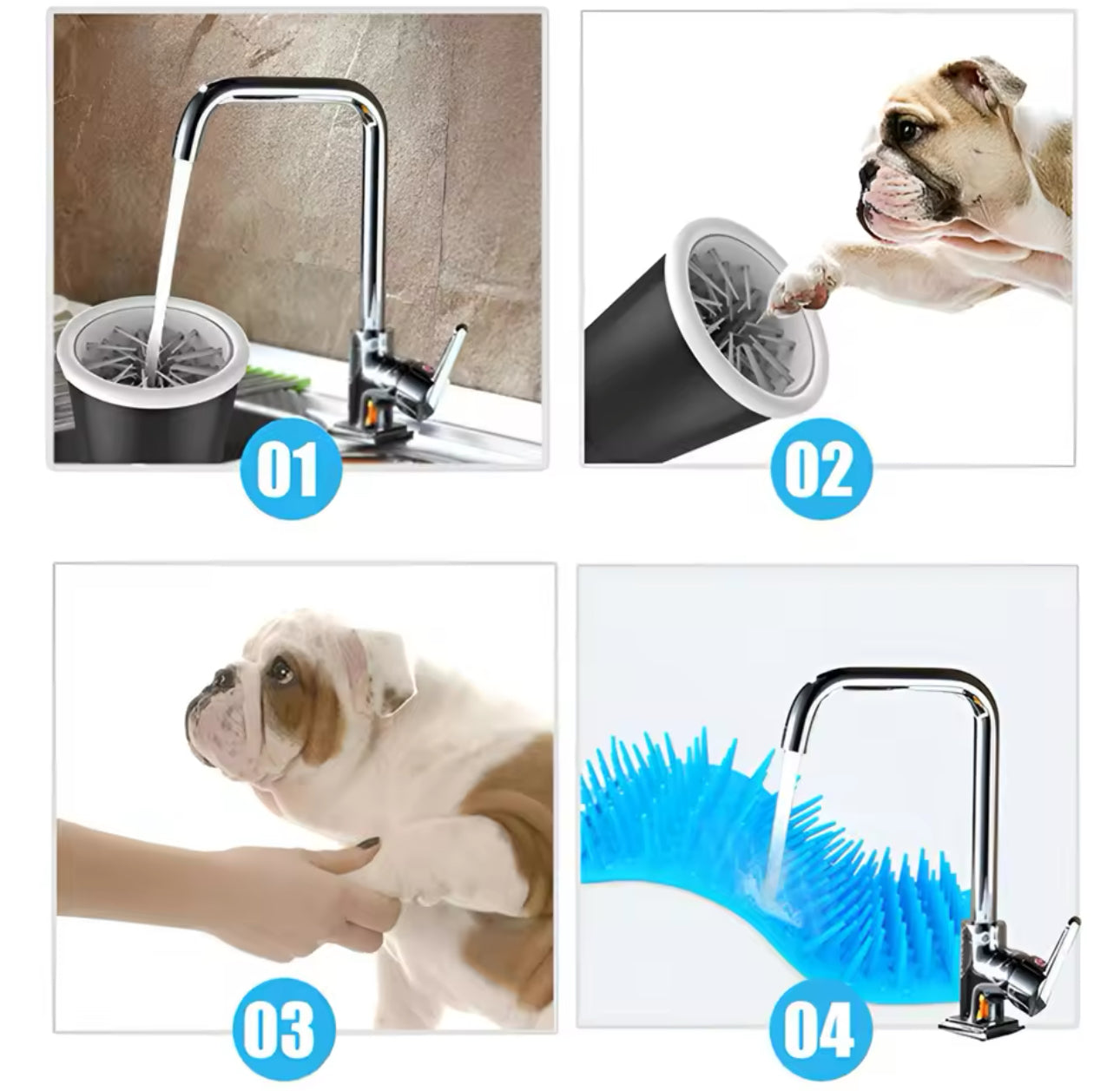 Pet Foot Washer Paw Cleaner