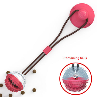 Suction Pull String Dog Toy