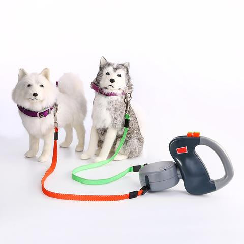 Retractable Dual Walking Leash