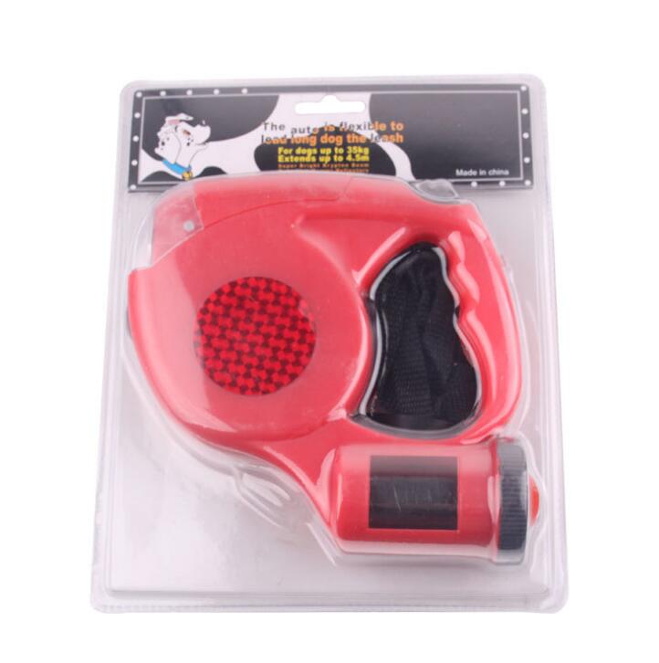 Retractable Dog Leash With Torch