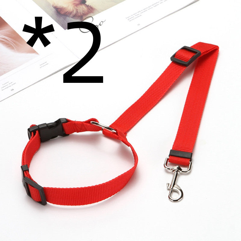 Pet Car Rear Seat Safety Belt