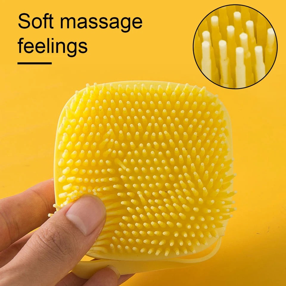 Shampoo Dispensing Soft Brush