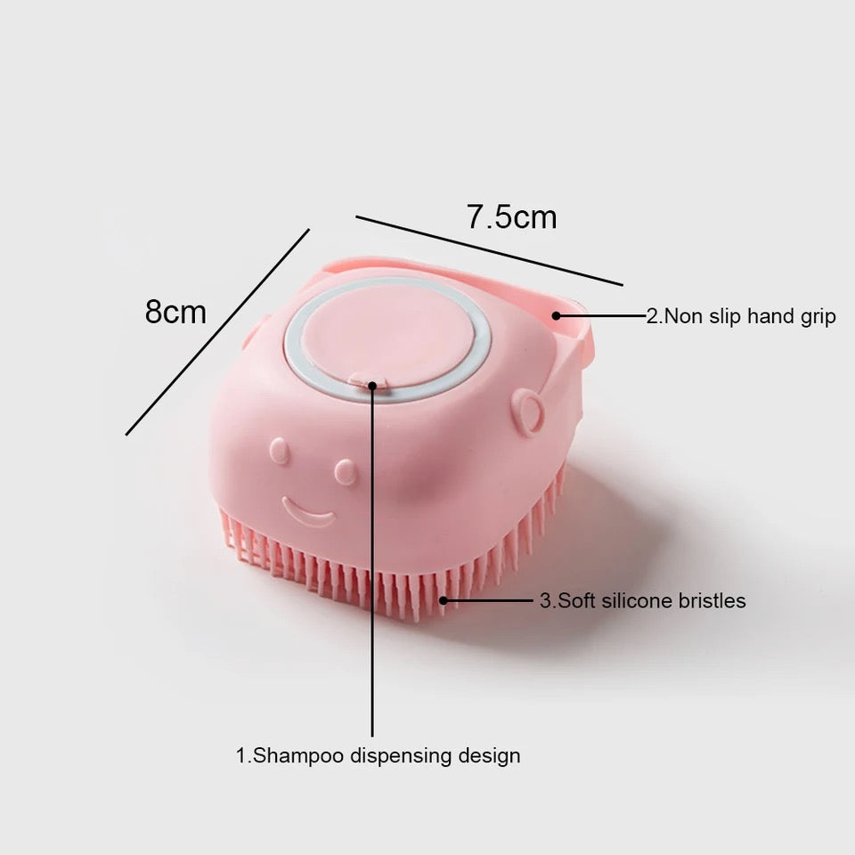 Shampoo Dispensing Soft Brush