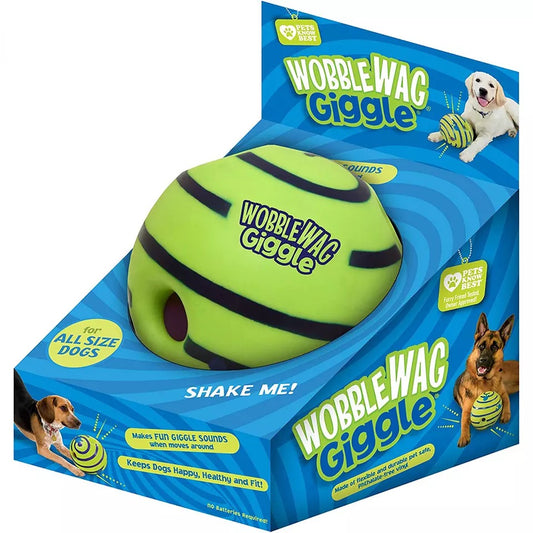 WOBBLE WAG Giggle Ball