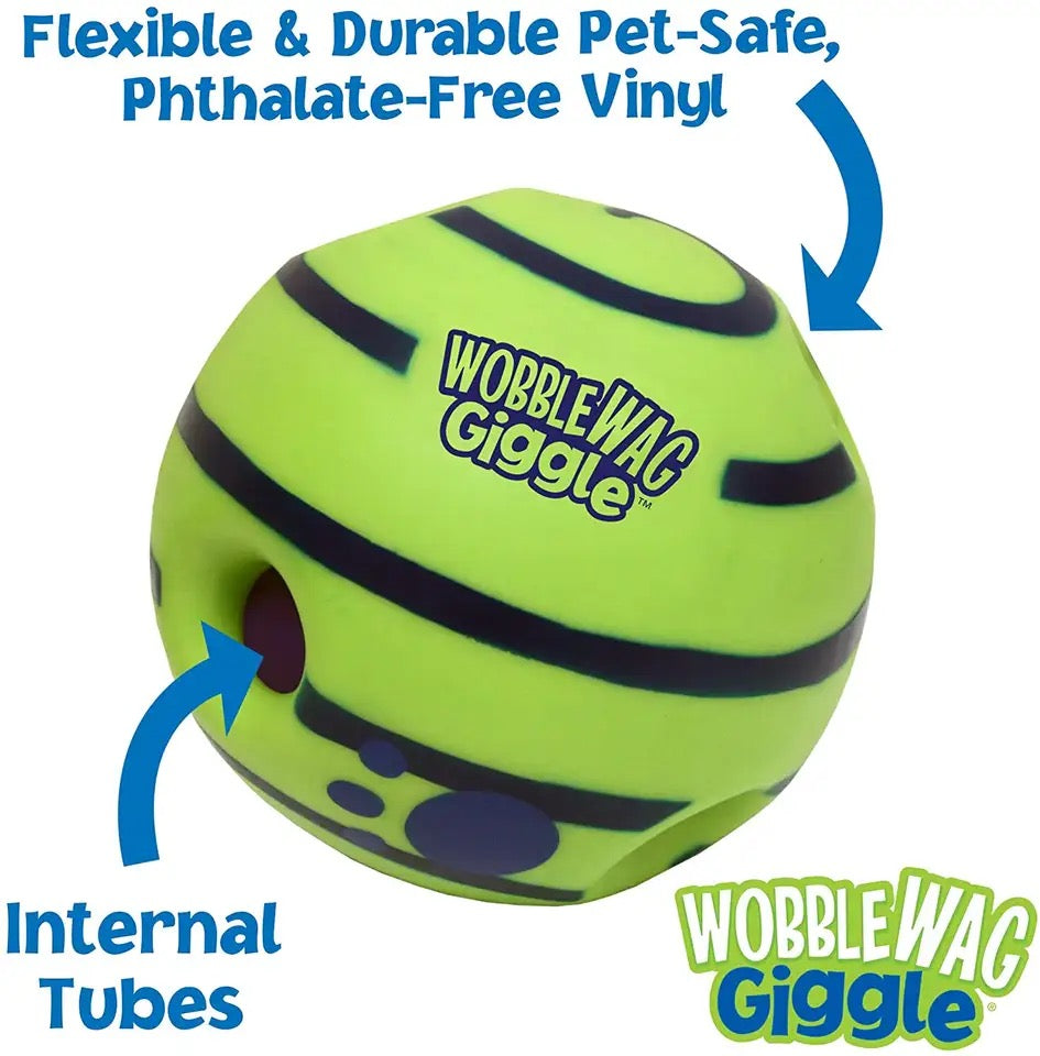 WOBBLE WAG Giggle Ball