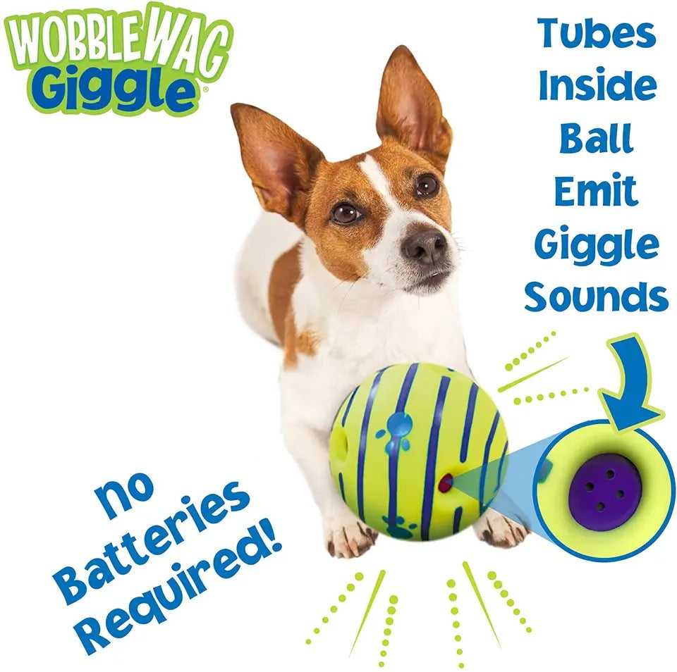 WOBBLE WAG Giggle Ball