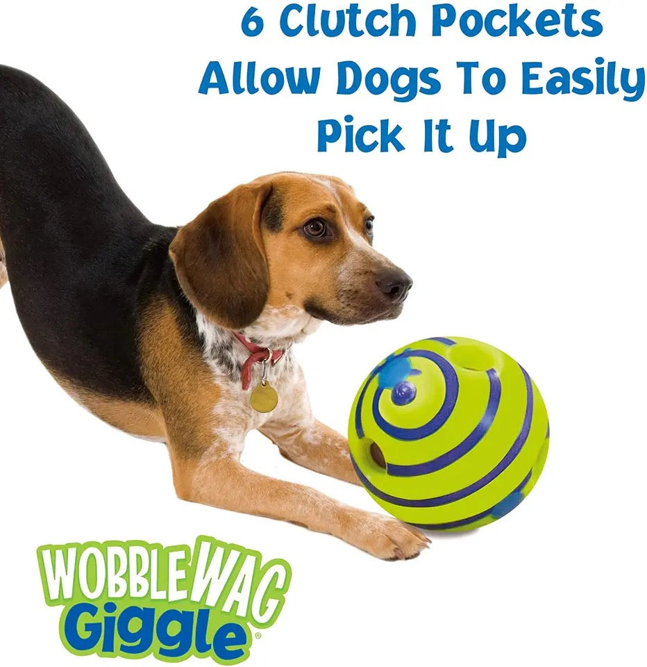 WOBBLE WAG Giggle Ball