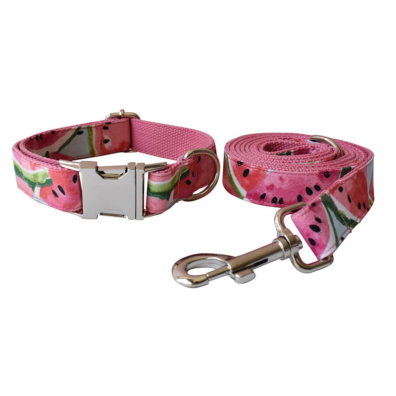 Pet Collar And Leash Set