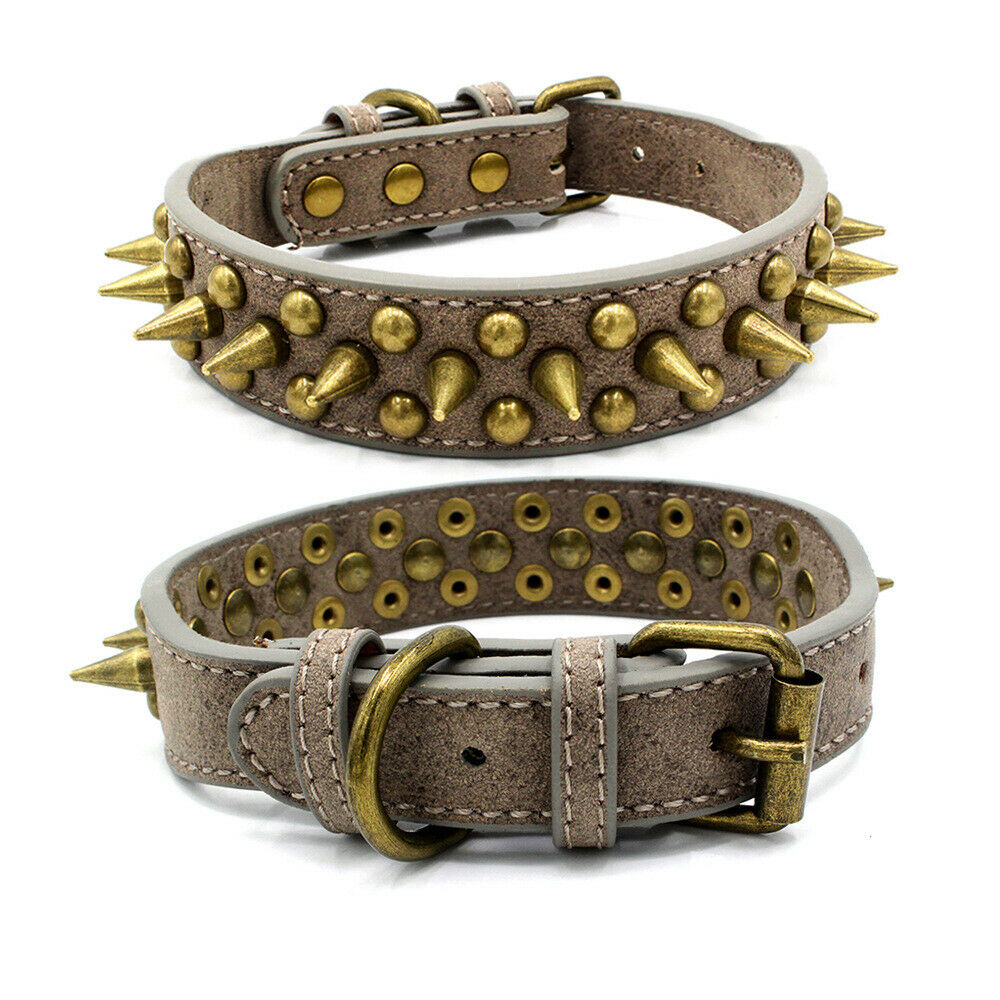 Retro Studded Leather Collar