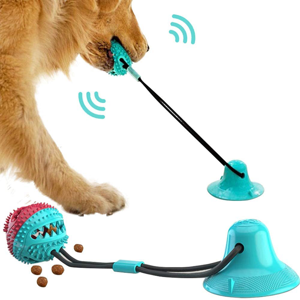 Suction Pull String Dog Toy